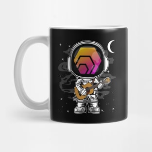 Astronaut Guitar HEX Coin To The Moon HEX Crypto Token Cryptocurrency Blockchain Wallet Birthday Gift For Men Women Kids Mug